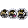 Плетеный шнур YO-ZURI DUEL PE SUPER X-WIRE 8 200m #1.2 5COLOR-YELLOW MARKING 12.0Kg (0.19mm) H3609N-5CR