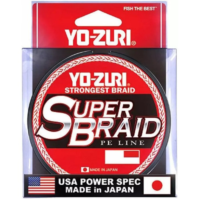 Плетеный шнур YO-ZURI PE SUPERBRAID 150YDS Blue 20Lbs (0.23mm) R1258-B