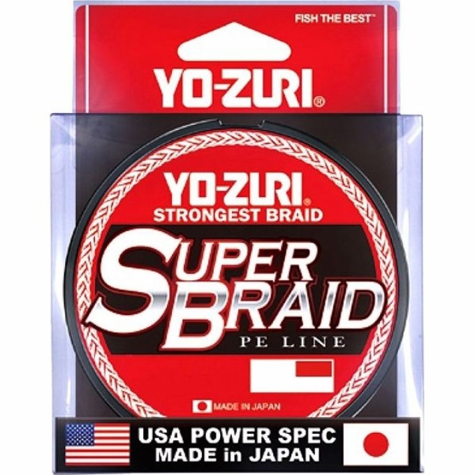 Шнур плетеный YO-ZURI PE SUPERBRAID 0,36 мм, 135 м (dark green) R1261-DG